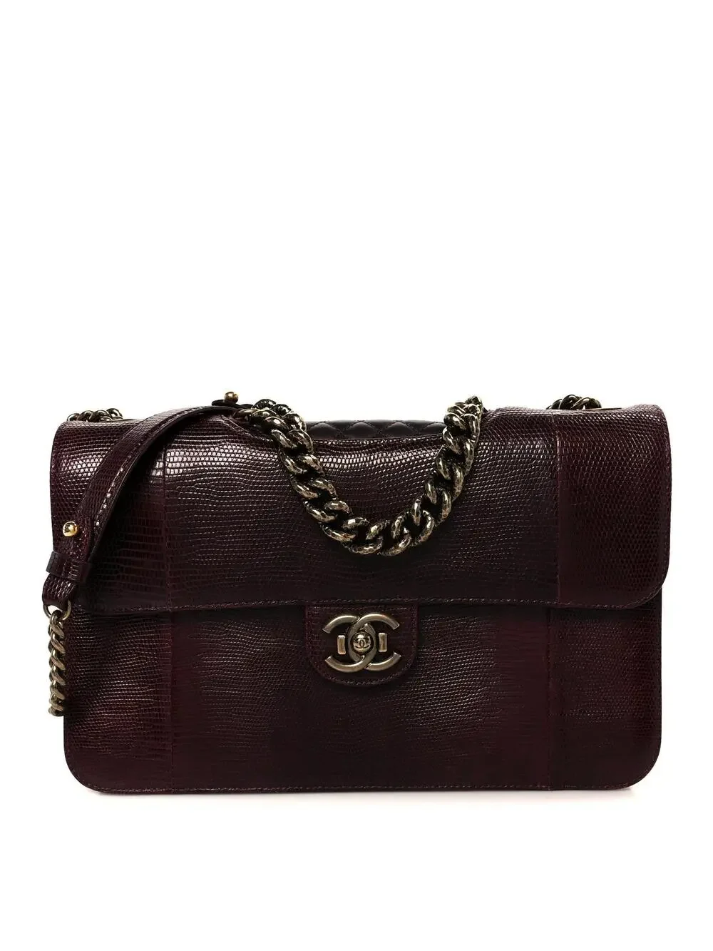 Chanel Lizard Lambskin Quilted Large #335715C63B